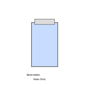 Bacteriostatic Water 30mL
